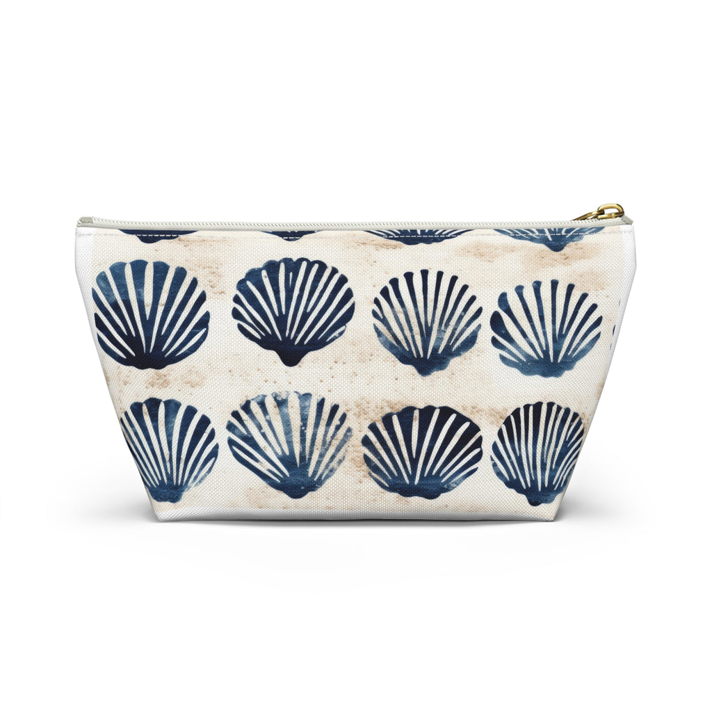 Seashell Pattern Accessory Pouch