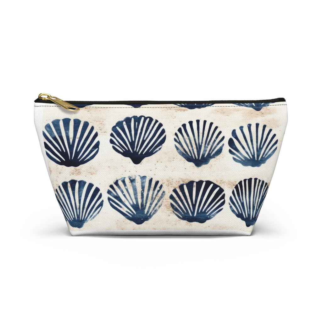 Seashell Pattern Accessory Pouch