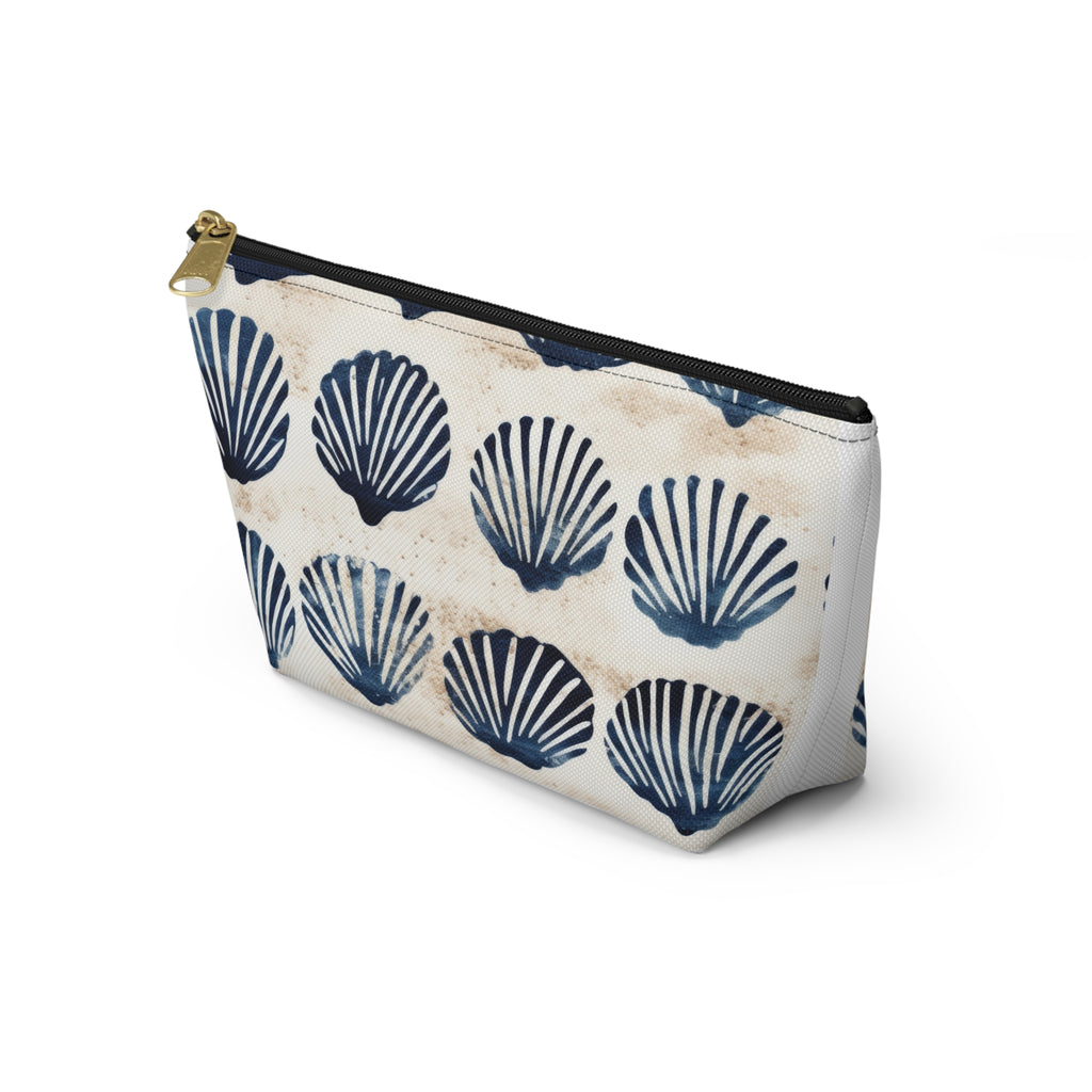 Seashell Pattern Accessory Pouch
