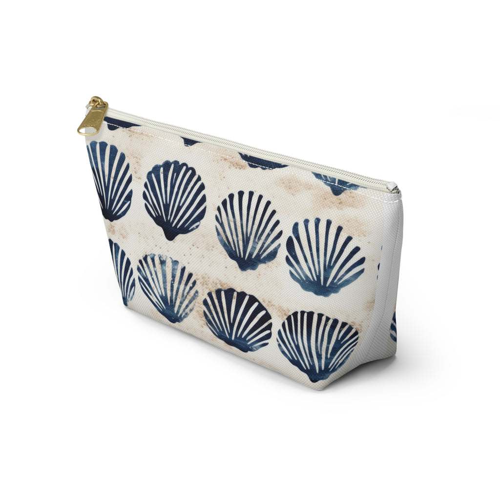 Seashell Pattern Accessory Pouch