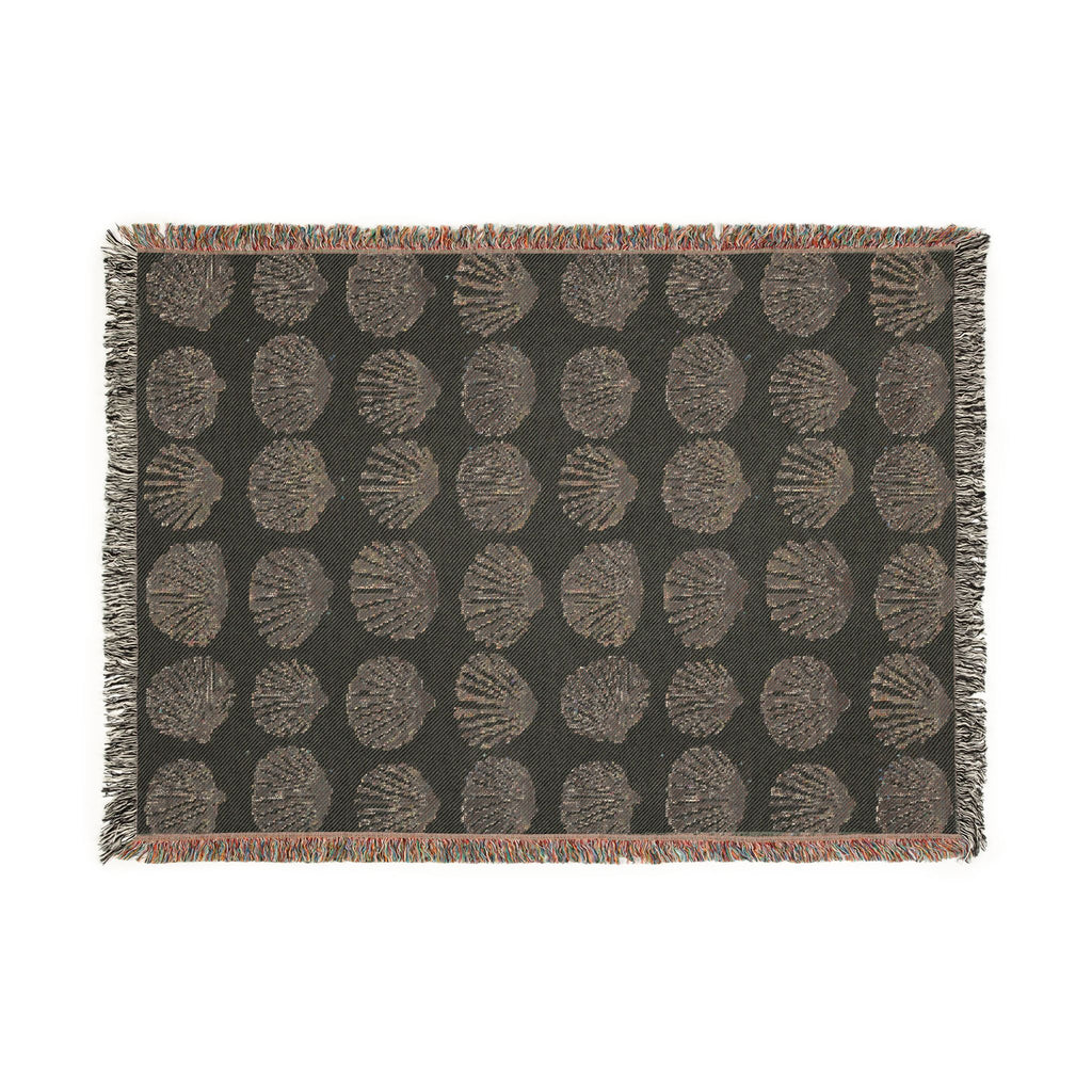 Coastal Woven Blanket — Coastal Blue Throw