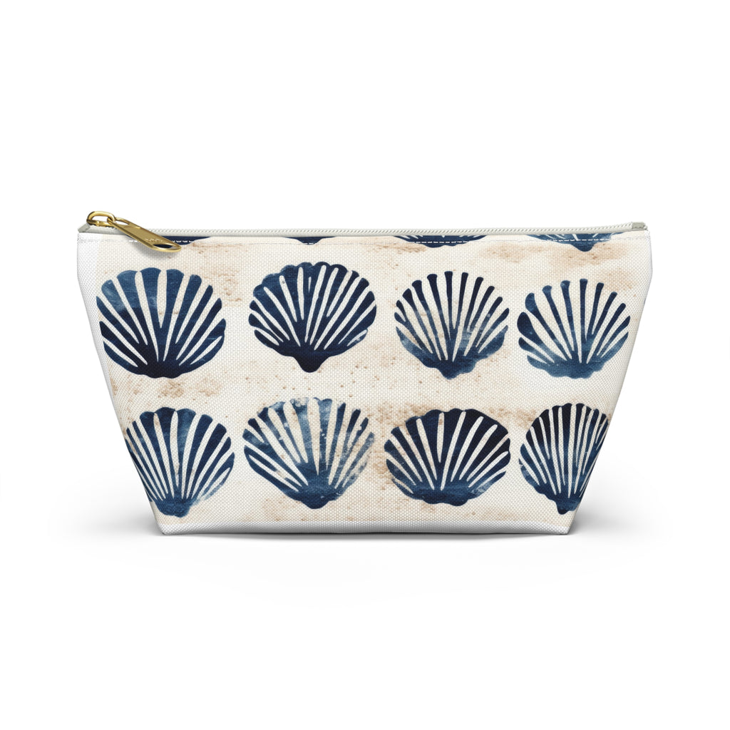 Seashell Pattern Accessory Pouch